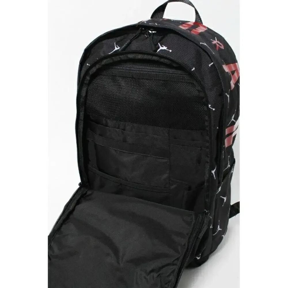 Nike Air Jordan Air Patrol Backpack Jumpman Unisex L Bag Black 9A0172 W0G NEW